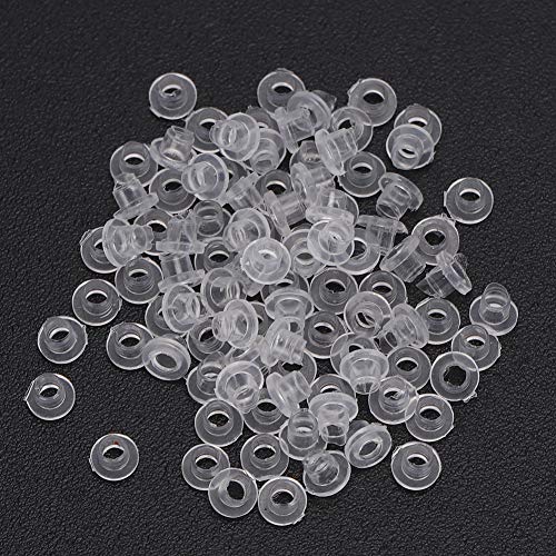 Arandela tipo T, 10000 piezas sin montura de plástico para gafas de reparación de gafas