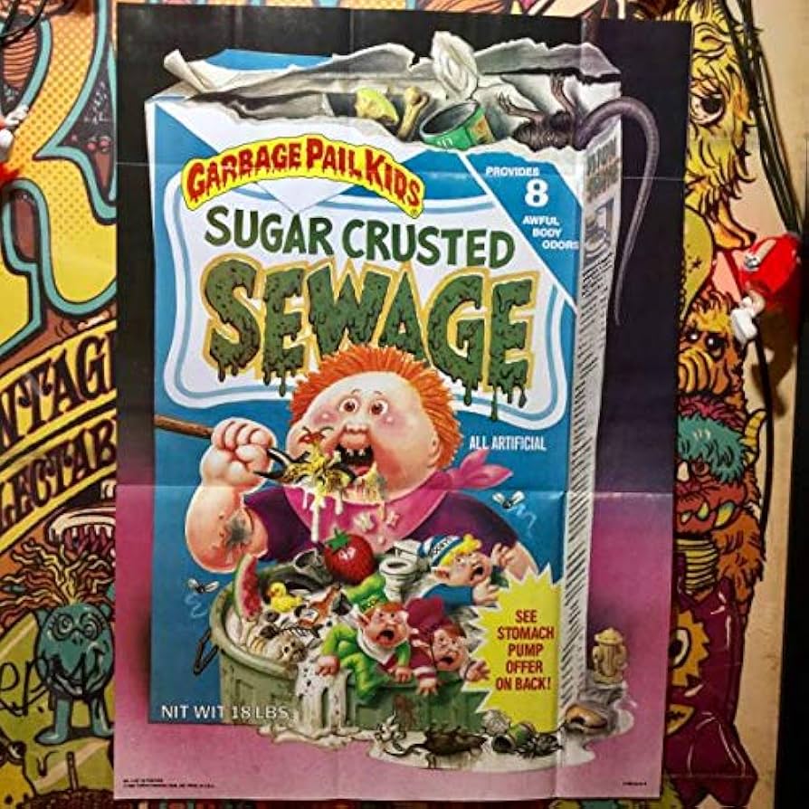 Amazon.co.jp: 1980s ガーベッジ ペイル キッズ ポスター #3