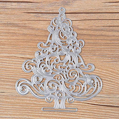 Metal DIY Cutting Die Card Embossing Die Scrapbooking Album Paper Cards Art Craft Stencils Scrapbooking (Christmas Tree 3) - Thumbnail 6