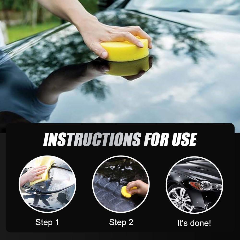 Car Scratch Remover，Scratch Remover for Vehicles, Paste Car Scratch Remover Scratch Remove Wax with Wipe and Sponge Cars Paint Scratchs Repair Kit for Deep Scratches — view 6