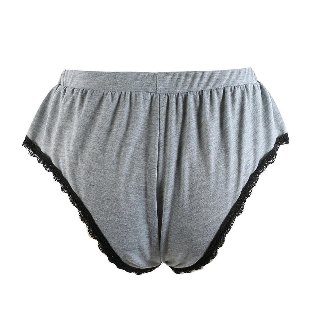 ADITAM Pigiama Corto da Donna in Pizzo Floreale con Canotta e Pantaloncini da Notte Morbidi e Larghi, Pigiama Casual Estivo da Donna, Grigio Double The Comfort