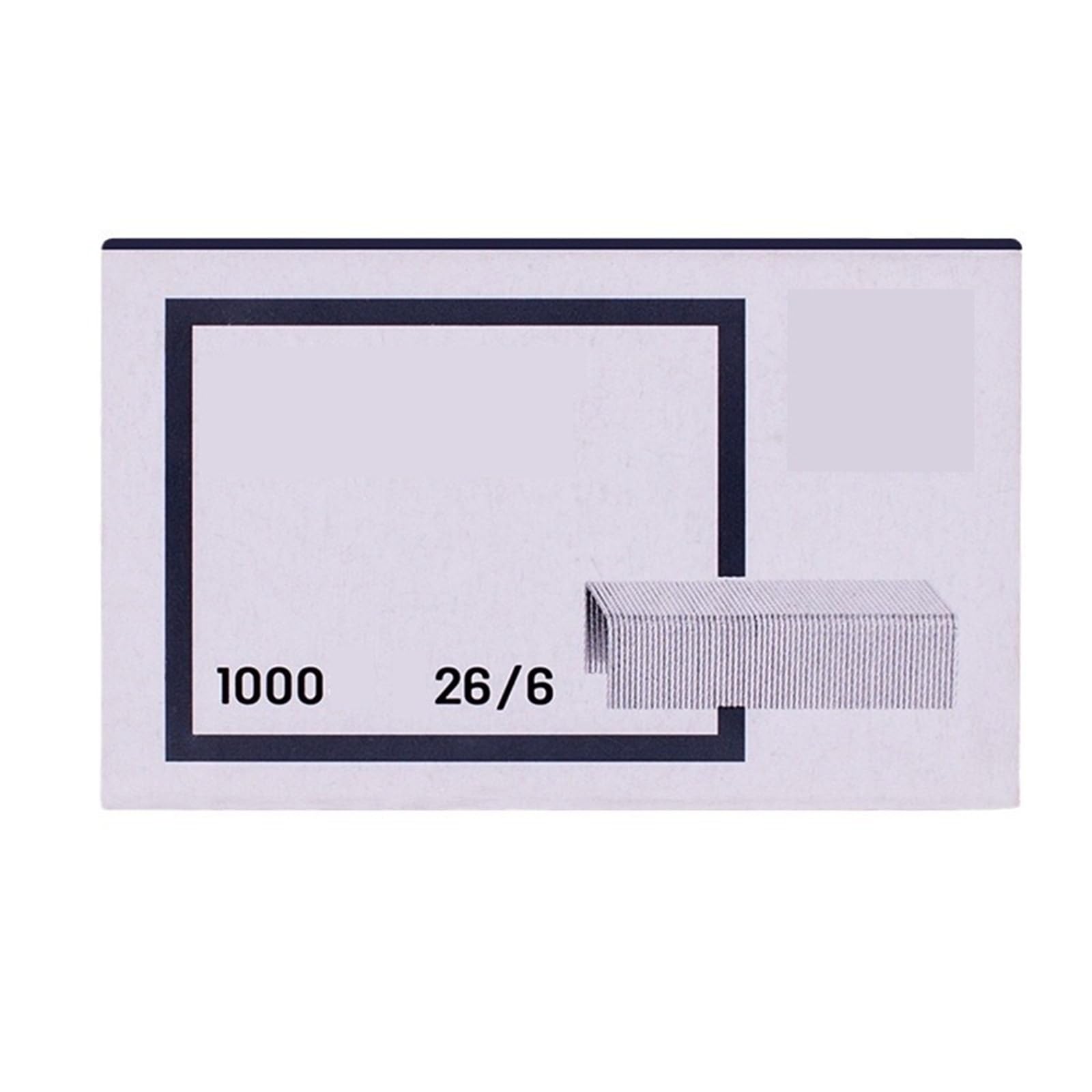 1000pcs Effortless Staple 0012s, Reinforced Steel Core Staple, Nail Binding Ins Mini Stapler
