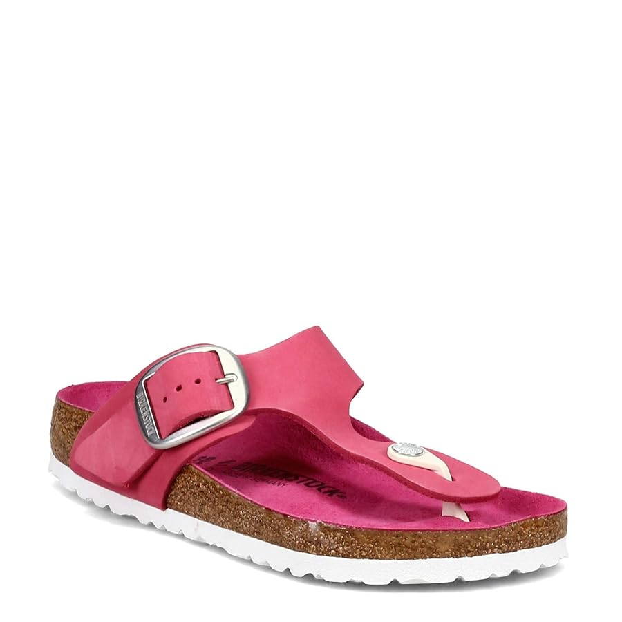 Amazon.com | Birkenstock Gizeh Big Buckle Fuchsia Tulip