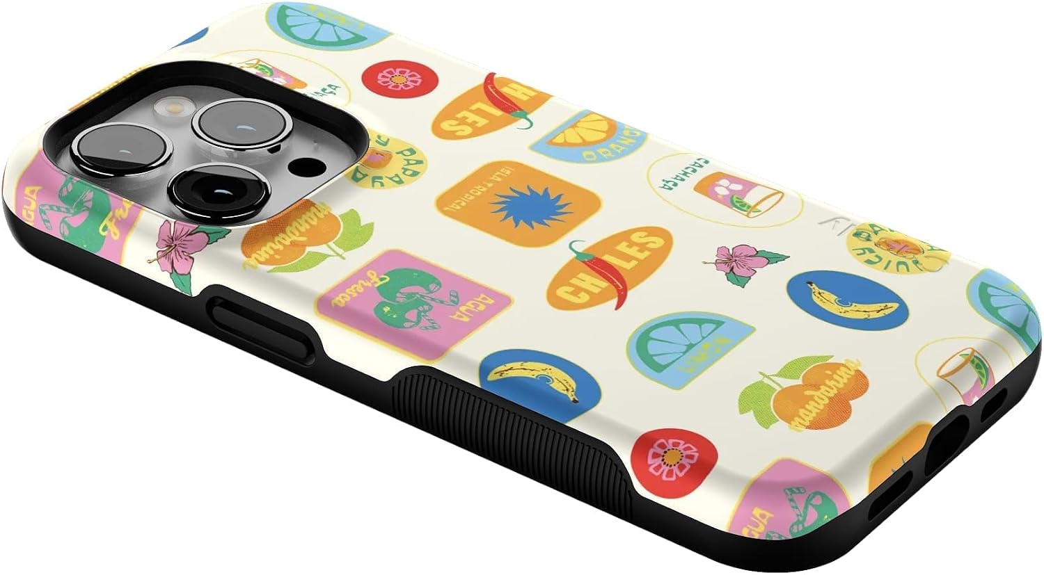 Casely iPhone 14 Pro Case | Stuck in Paradise | Dippin' Daisy's Tropical Vacation | Bold Protective Design | MagSafe Compatible Design