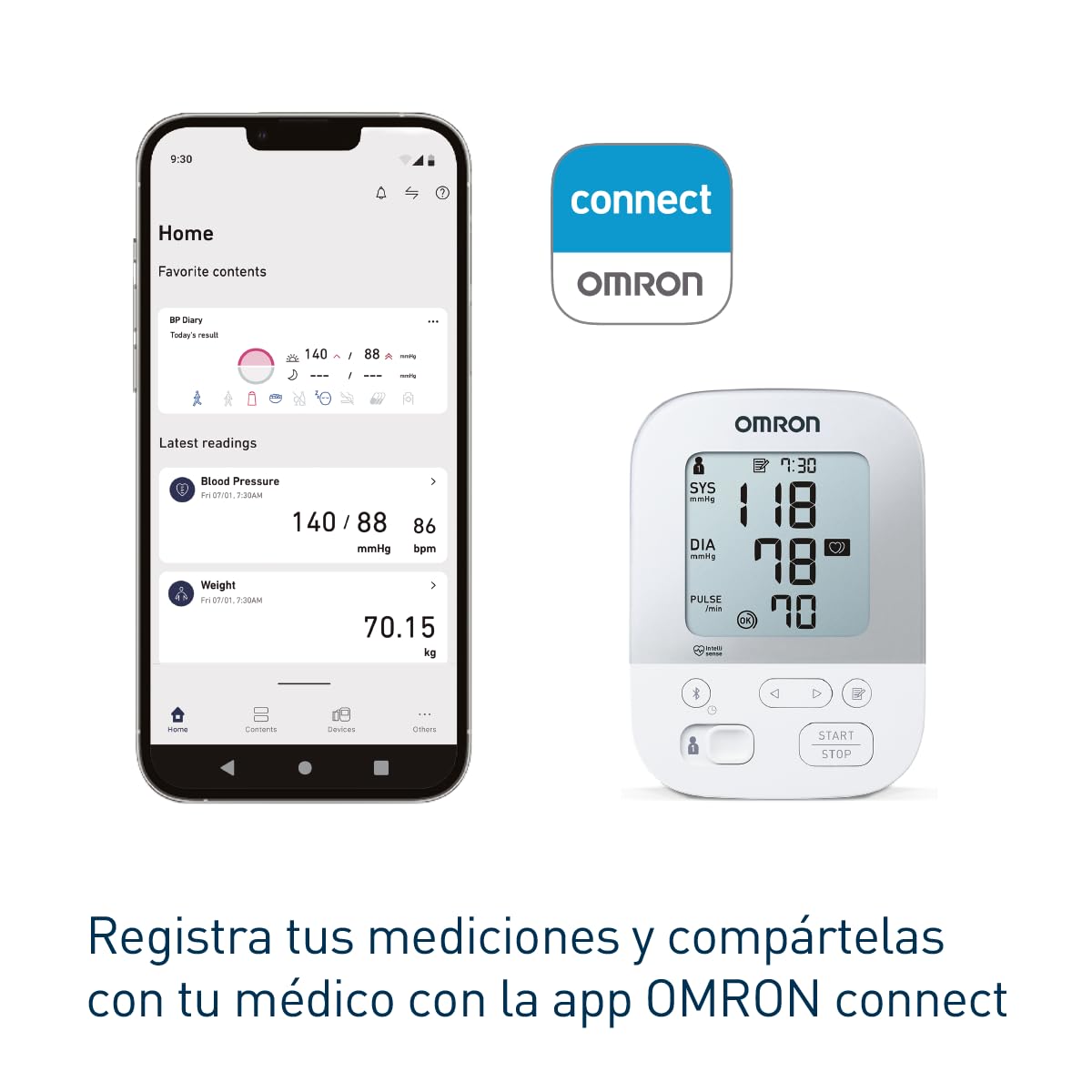 Omron X4 Smart - Ciśnieniomierz do monitorowania nadciśnienia