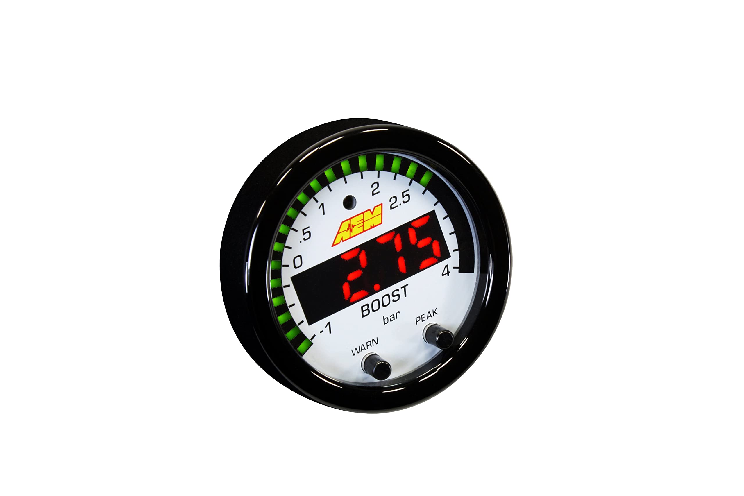 AEM X-Series 60PSI / 4BAR Boost Display Gauge PN: 30-0308