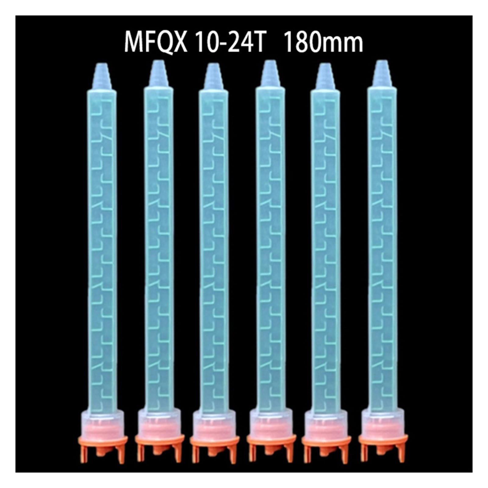 Boquilla mezcladora de epoxi de 20 piezas | Tubo mezclador de resina AB Glue 1:1 10:1 S(M5 10 to 1)