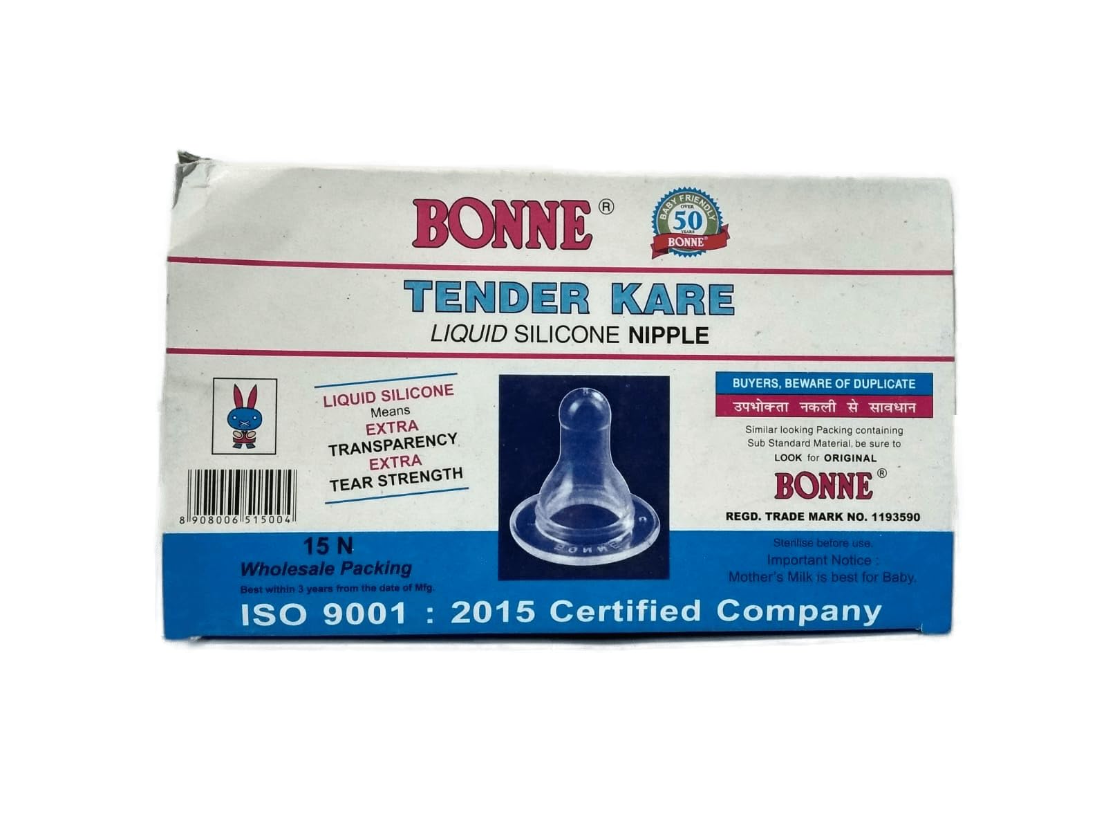 BONNE Nipple Tender KARE (Pack of 15 Nipples)-picture-11