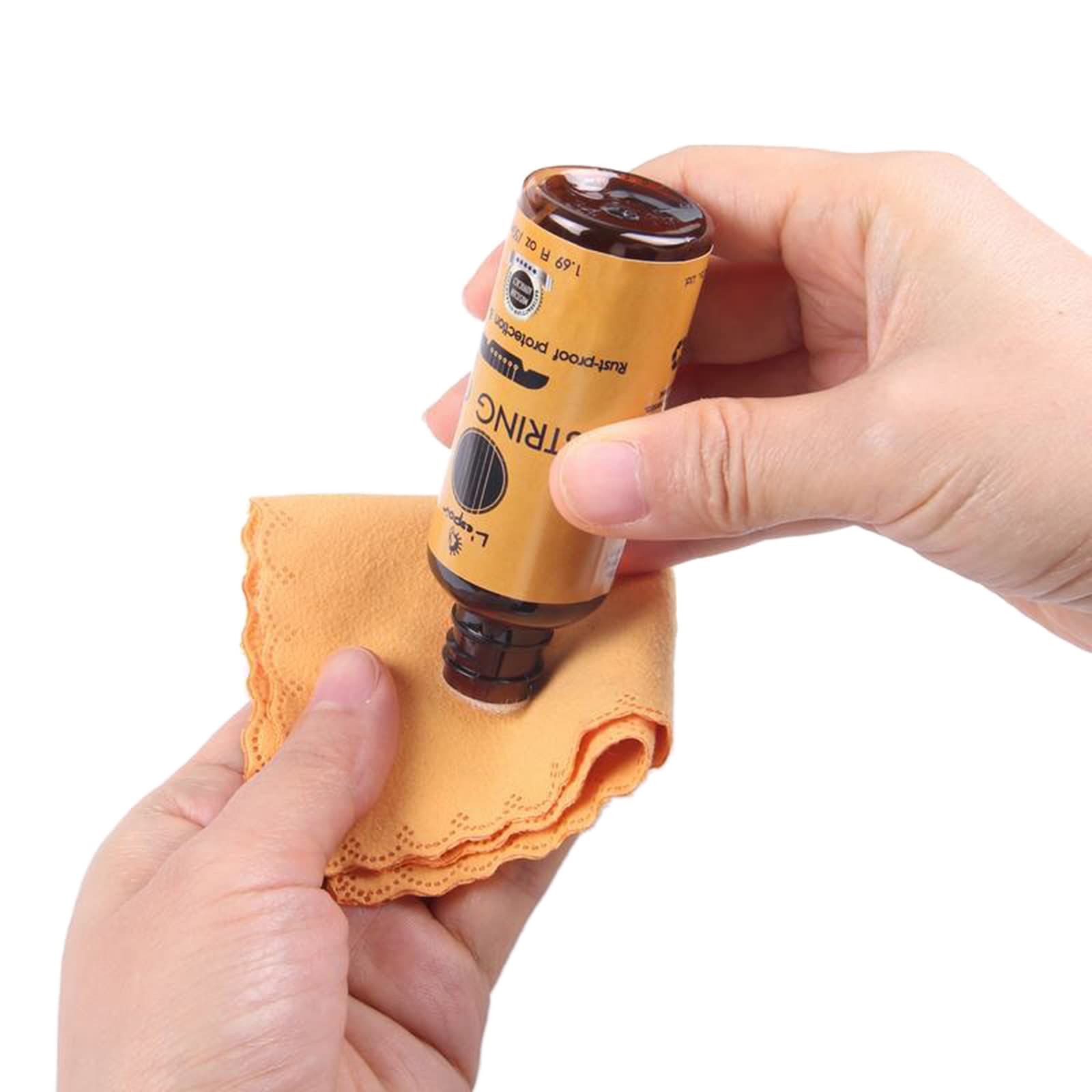Aceite de cuerda para guitarra, diapasón rosa, aceite de lactancia, diapasón inoxidable, aceite de limón, accesorios de guitarra para cuerdas de 50 ml