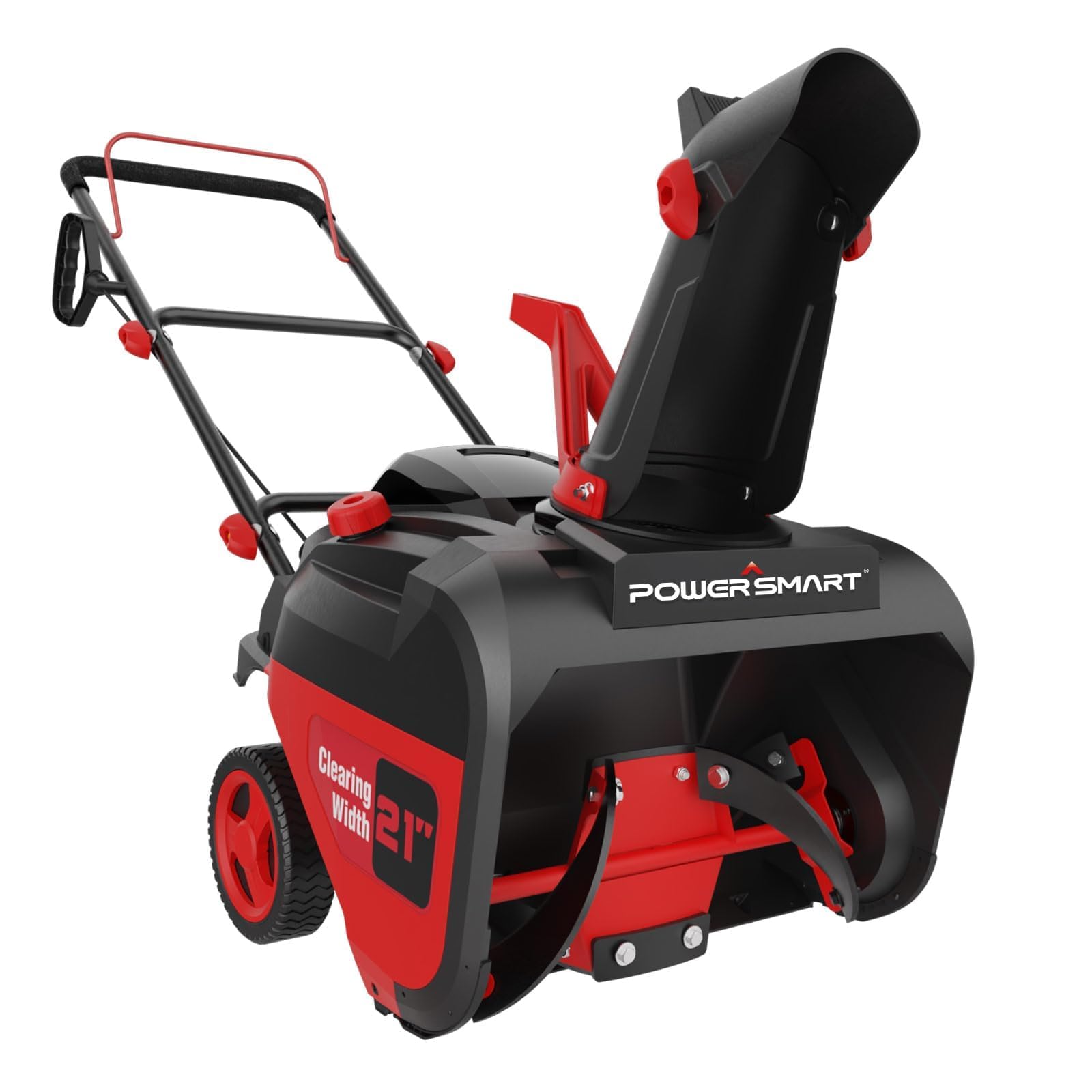 PowerSmart 21 Inch Gas Powered Snow Blower, SingleStage