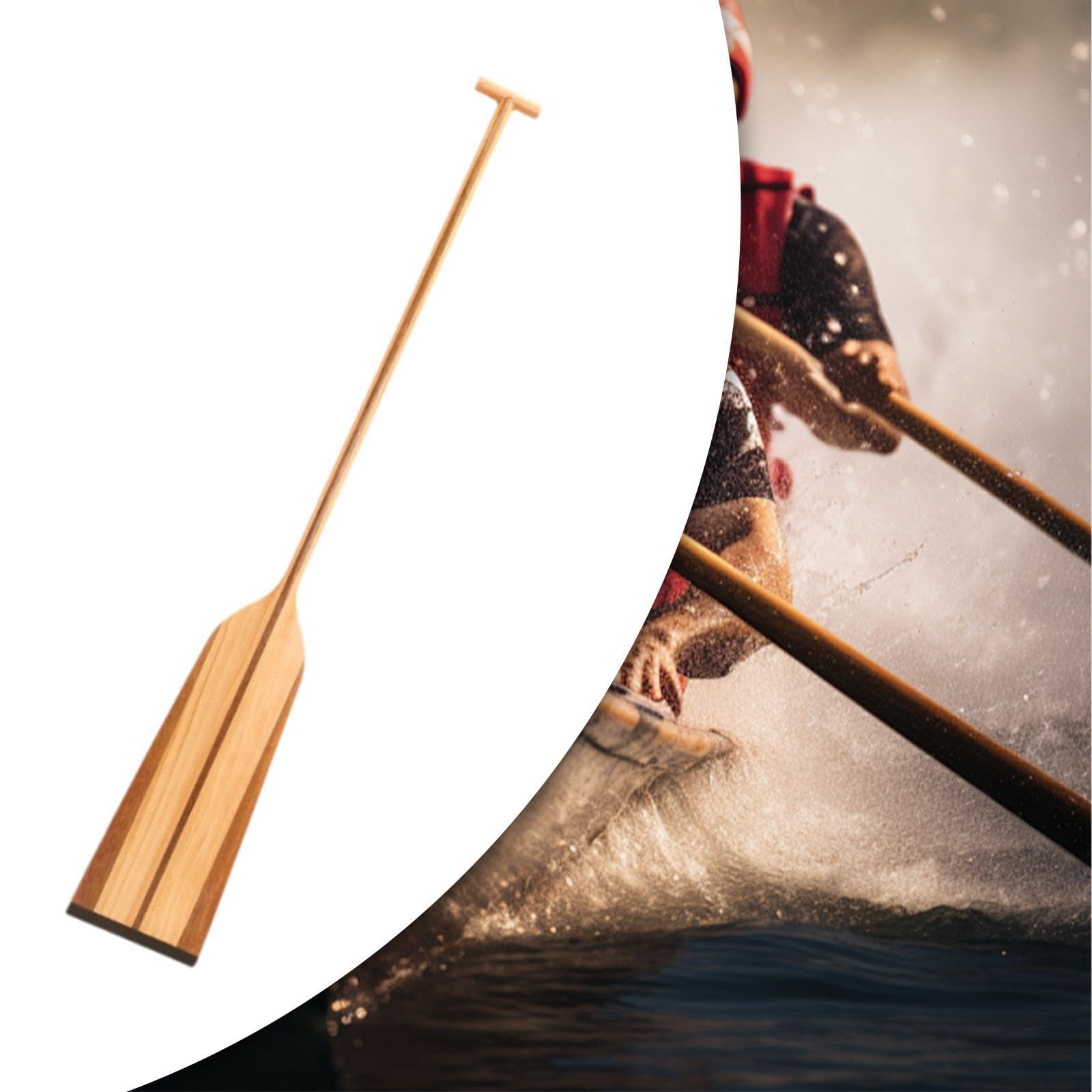 Leichtes Paddelbootzubehör für Kajak, Drachenboot, Paddel, Holzkanu, Intensivtraining für Erwachsene, Handgeräte aus Holz