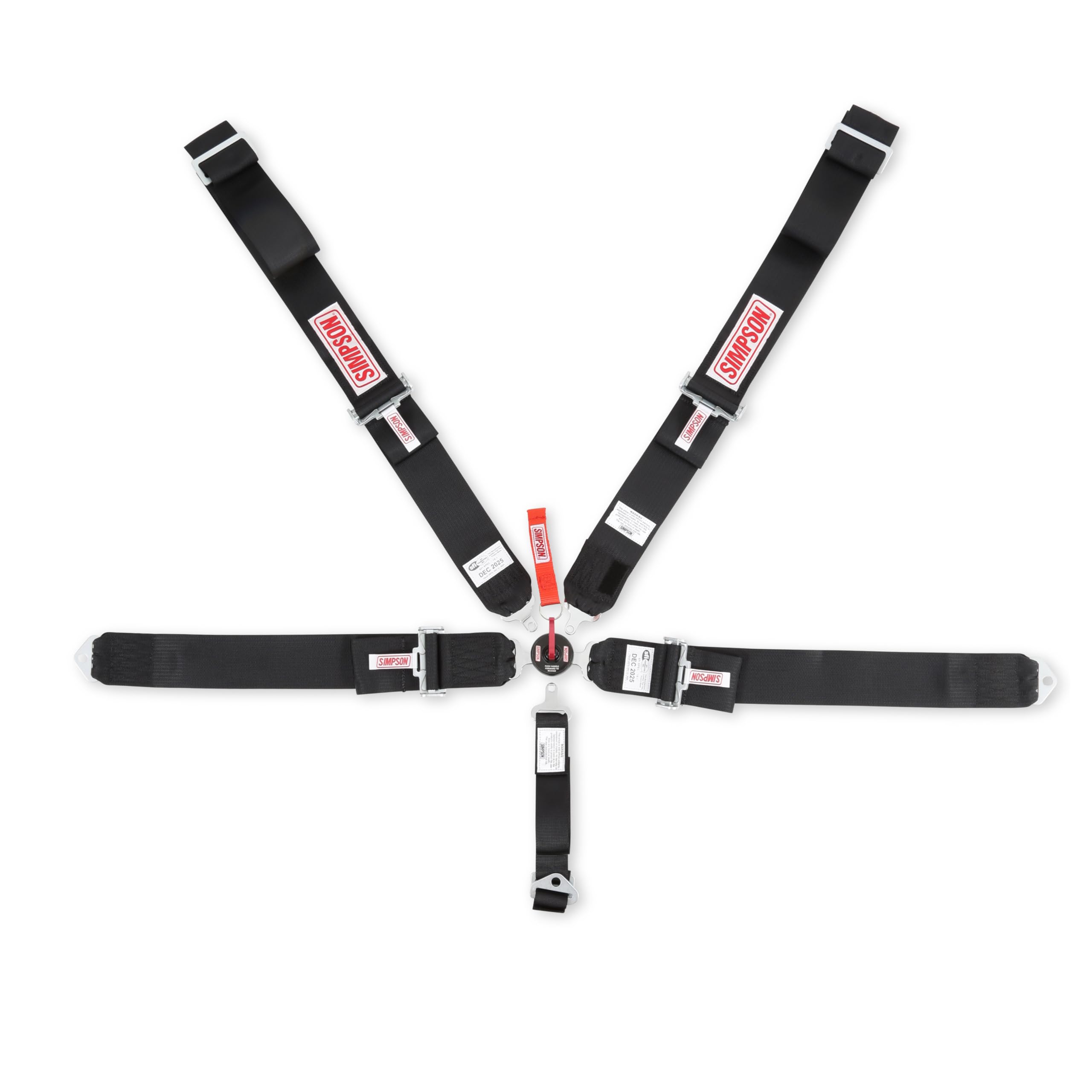 Amazon.com: 29110BK Simpson Racing Lever Camlock Harness : Automotive