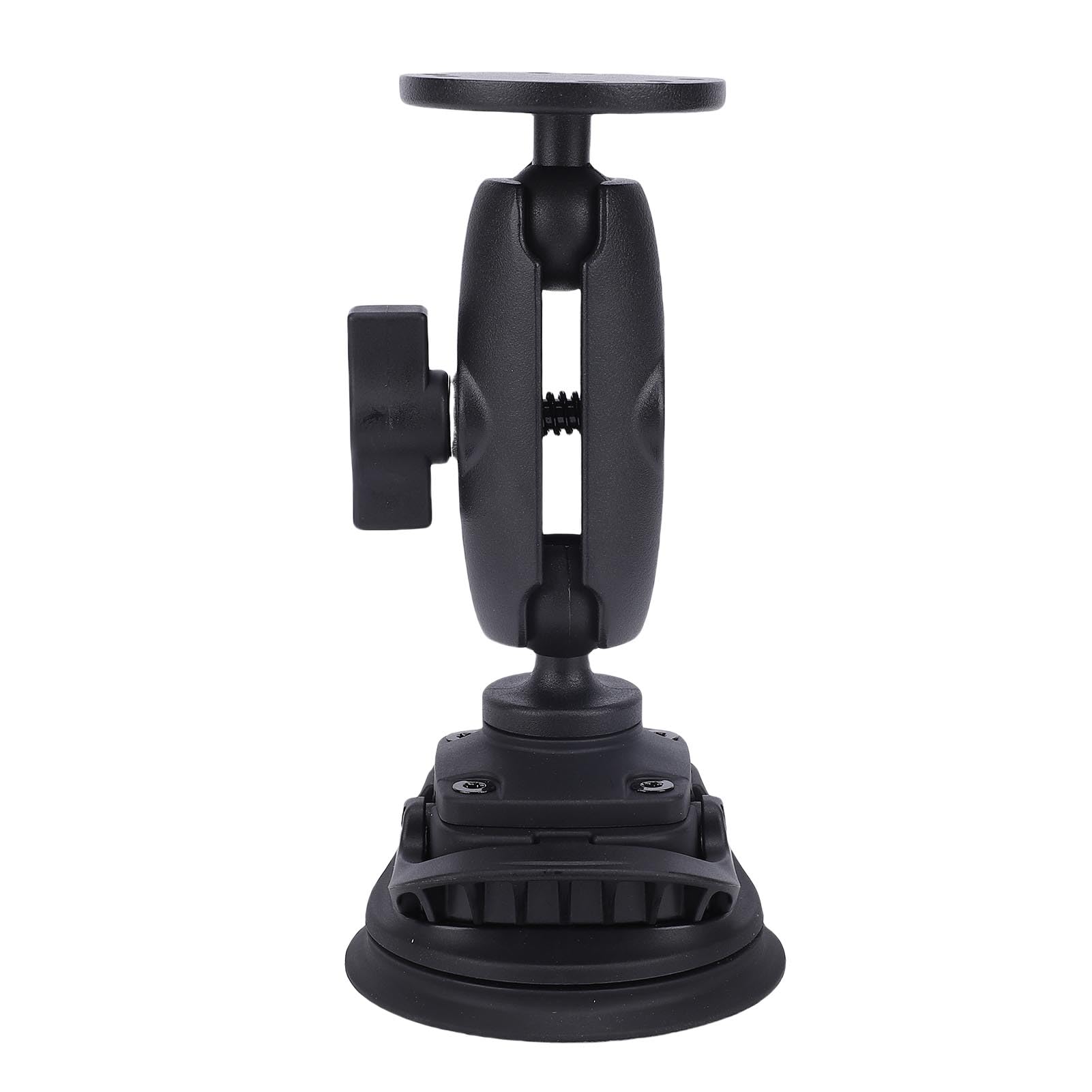 Ventosa de doble bola para coche, soporte de teléfono ajustable para coche, soporte giratorio universal de 360 ° con base de succión fuerte