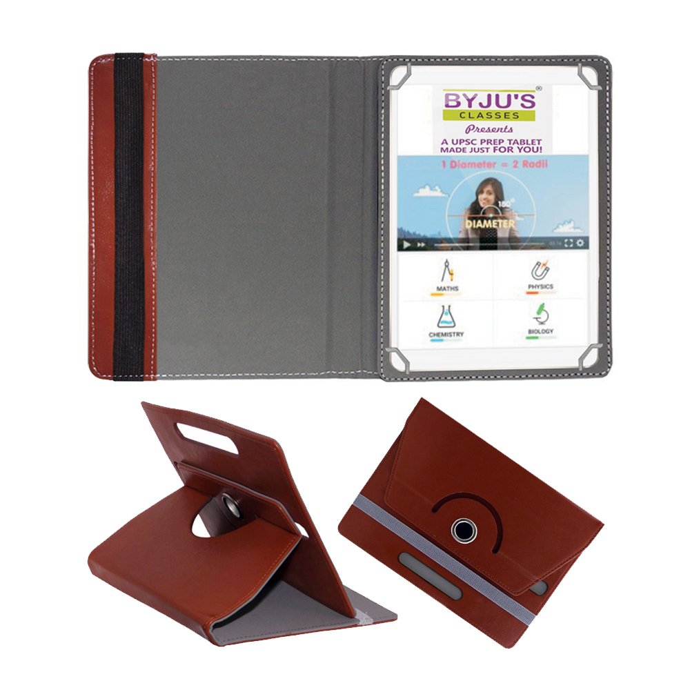 Fastway Rotating 360° Leather Flip Case Cover for Lenovo Tab 4 10 Plus 10.1 inch with Wi-Fi+4G Tablet (Byjus Learning Tab 10.1 Inch, Brown) (B07DW3VJS1) Amazon Price History, Amazon Price Tracker
