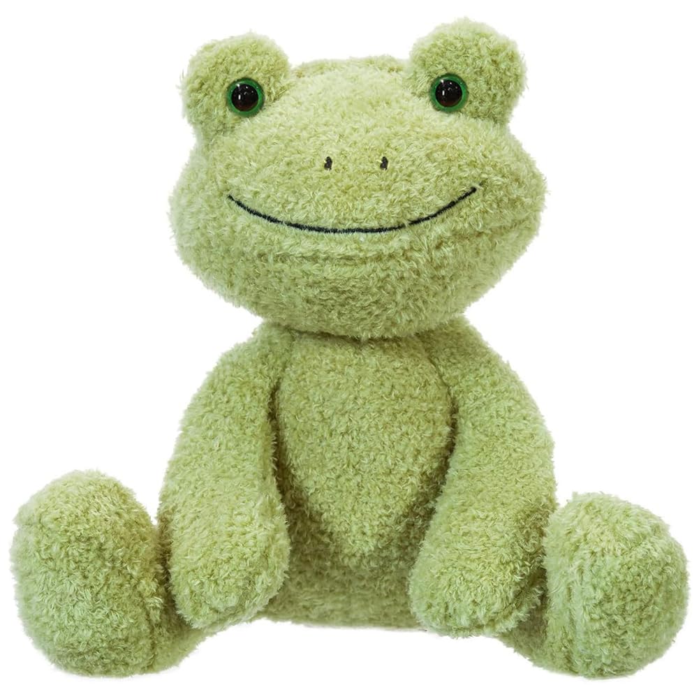 BZQCPLX Cuddly Frog Plushie Toys, 25cm Soft Stuffed Animal, Adorable Plush Dolls Gift for Kids
