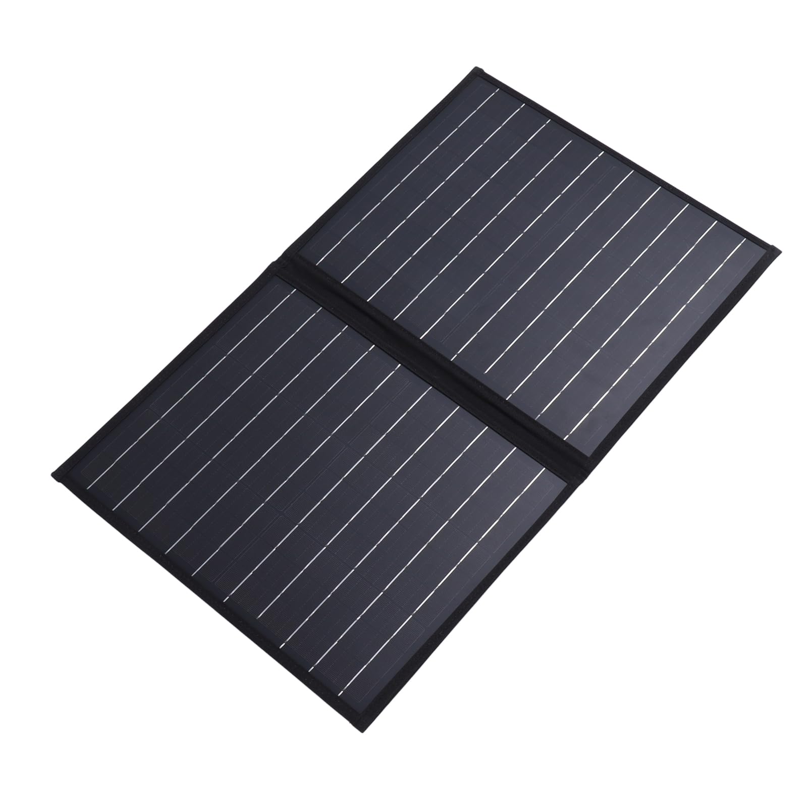 Qcwwy Panel Solar Plegable 30W, Cargador con Material PET Impermeable, para