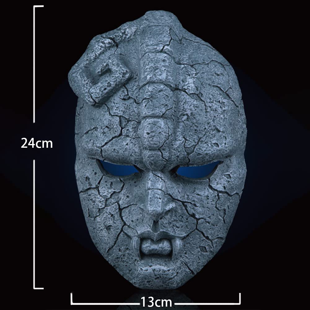 Halloween Cosplay Maske - Japanische Anime Figur Dio Brando/Jonathan Joestar Harz Stein Geist Maske Handwerk Dekorationen