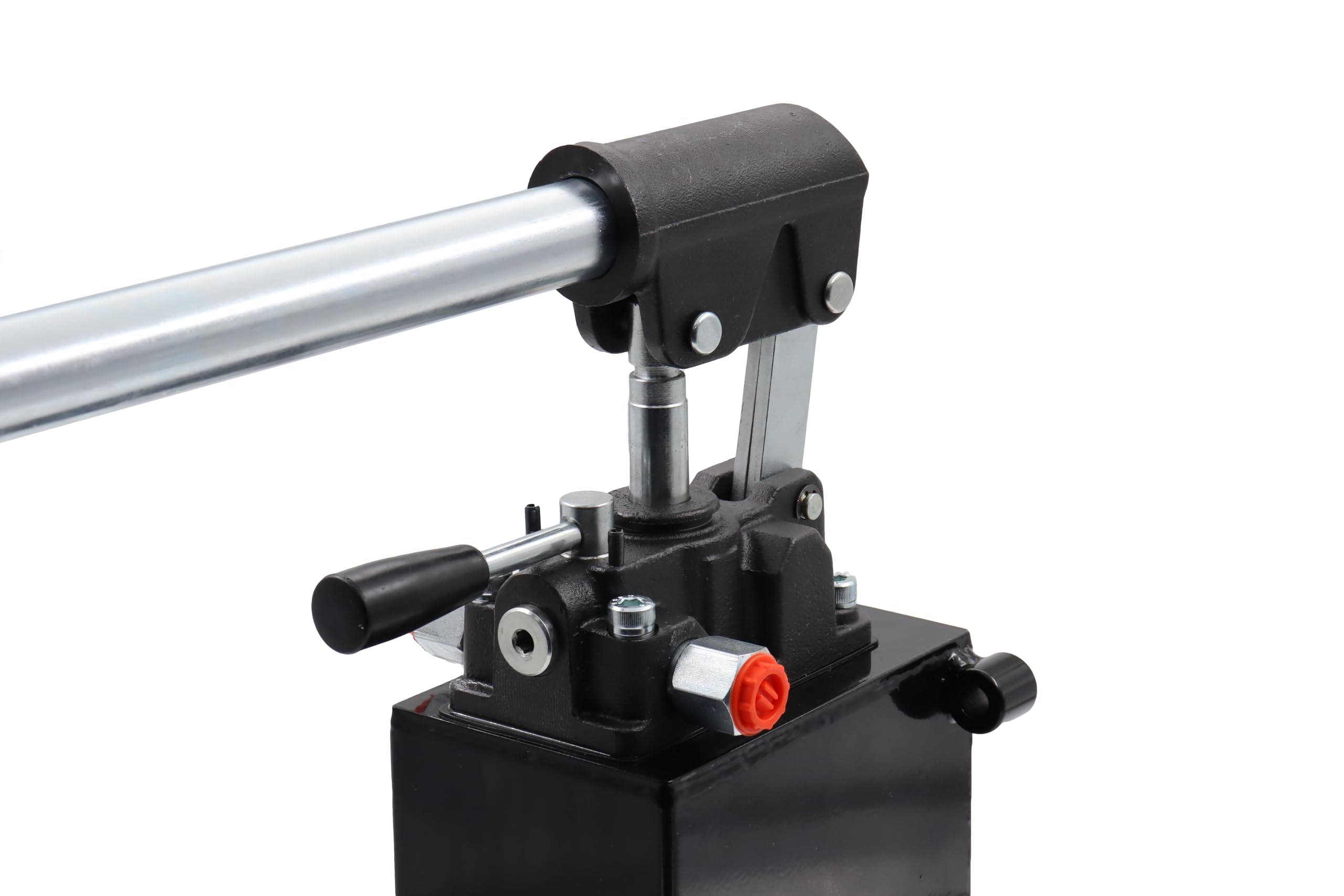 Double Acting Hydraulic Piston Hand Pump with Release Knob, Hand Operated Hydraulic Pump 3/8