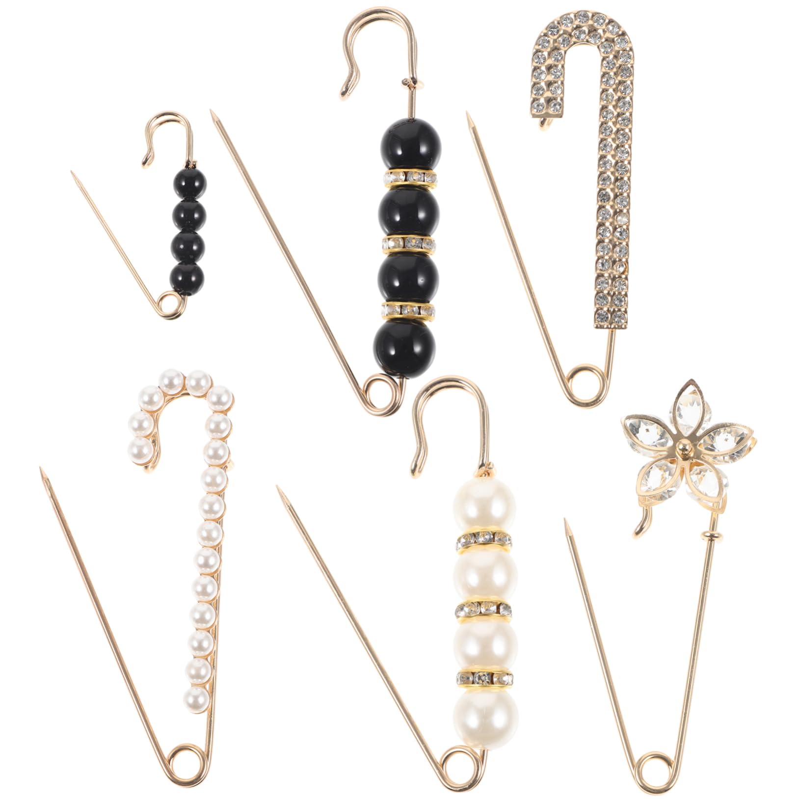 SHERCHPRY 12 piezas de cintura artefacto tensores de pantalones para cintura mujer broches para mujer vestido broche de seguridad Miss pantalones