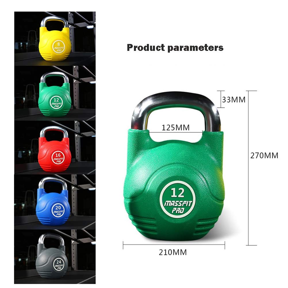 Żeliwne kettlebell hantle kettlebell for home gym competitions for hantles training hantle for squat, press and push-up for men and women, 8 kg, 12 kg, 16 kg, 20 kg, 24 kg