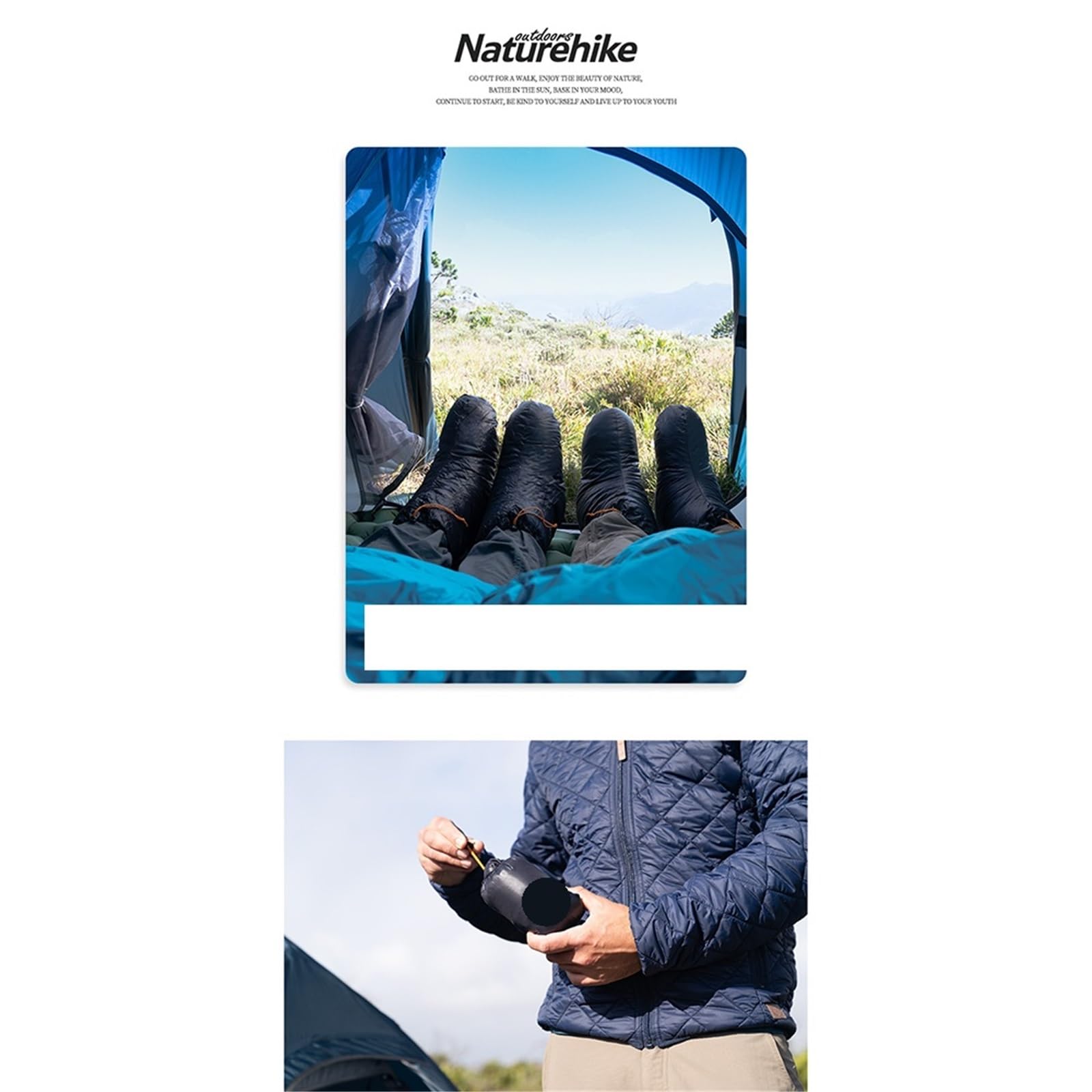 Daunenstiefel for Herren und Damen, Camping-Fußwärmer, ultraleichte wasserdichte Wintercamping-Warmstiefel für Damen und Herren