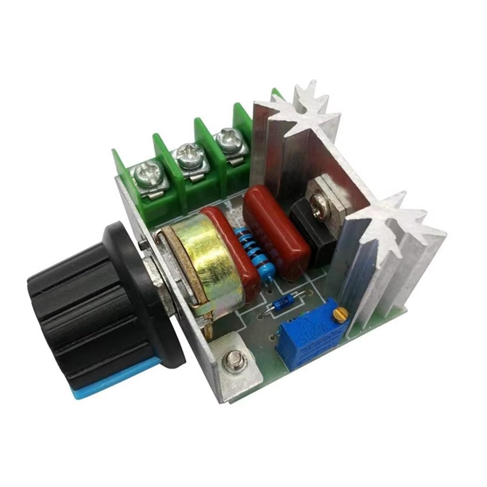 2000W PWM AC Motor Speed Control Module Dimmer Regulator 50-220V 2000W(max) 25A SCR Constant Adjustable Voltage Regulat