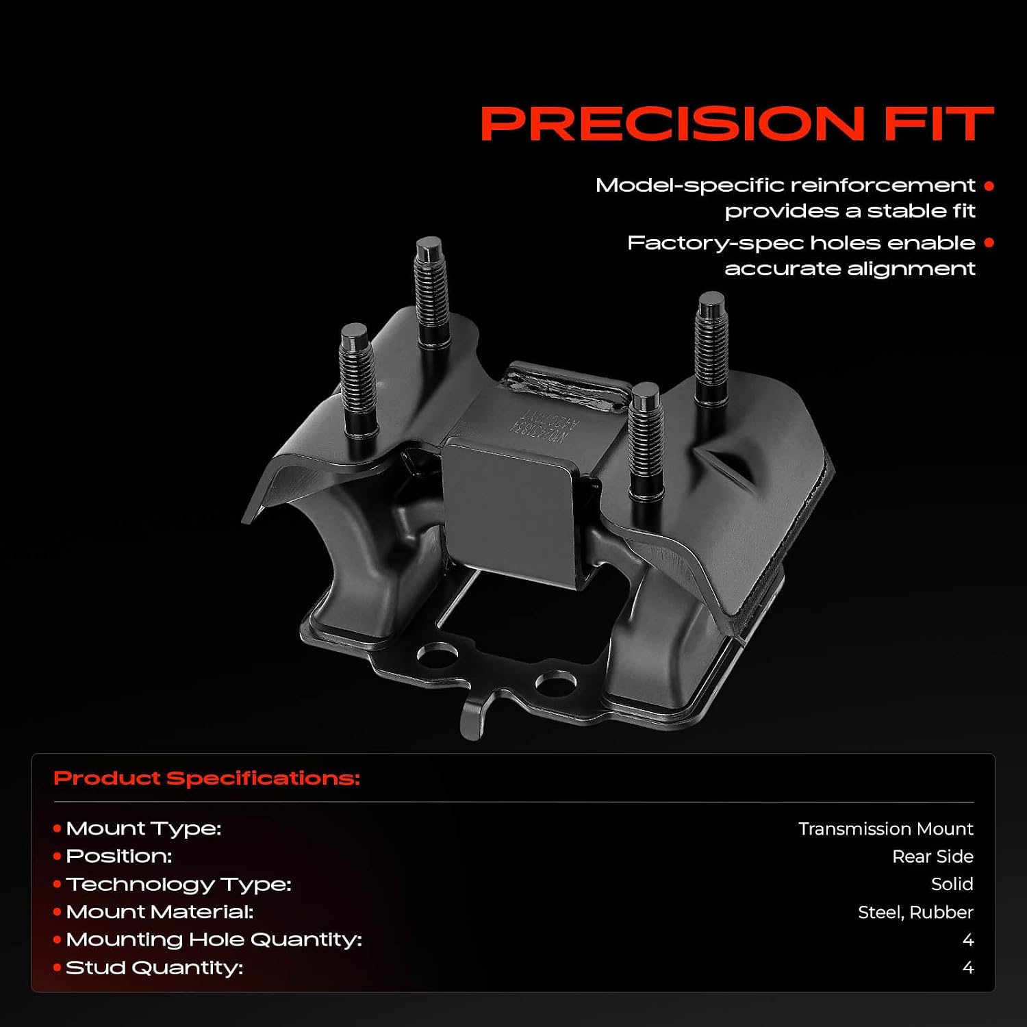 A-Premium Rear Transmission Mount Compatible with Lexus IS250 2014-2015 image 3