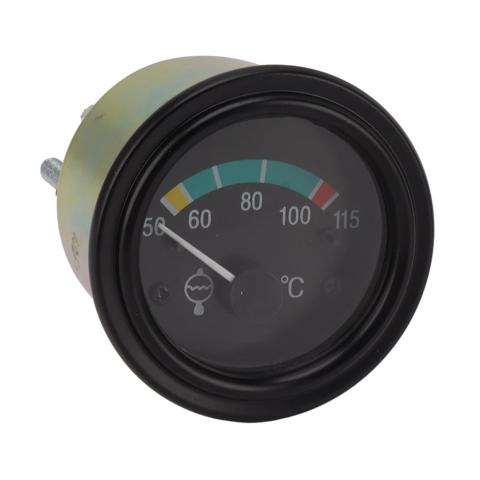 Acouto Medidor de Temperatura del Automóvil Medidor de Temperatura del Motor de 12 V para Automóviles de Pasajeros Camiones Vehículos Agrícolas Tractores La Combustión de Vehículos para La Es de 12