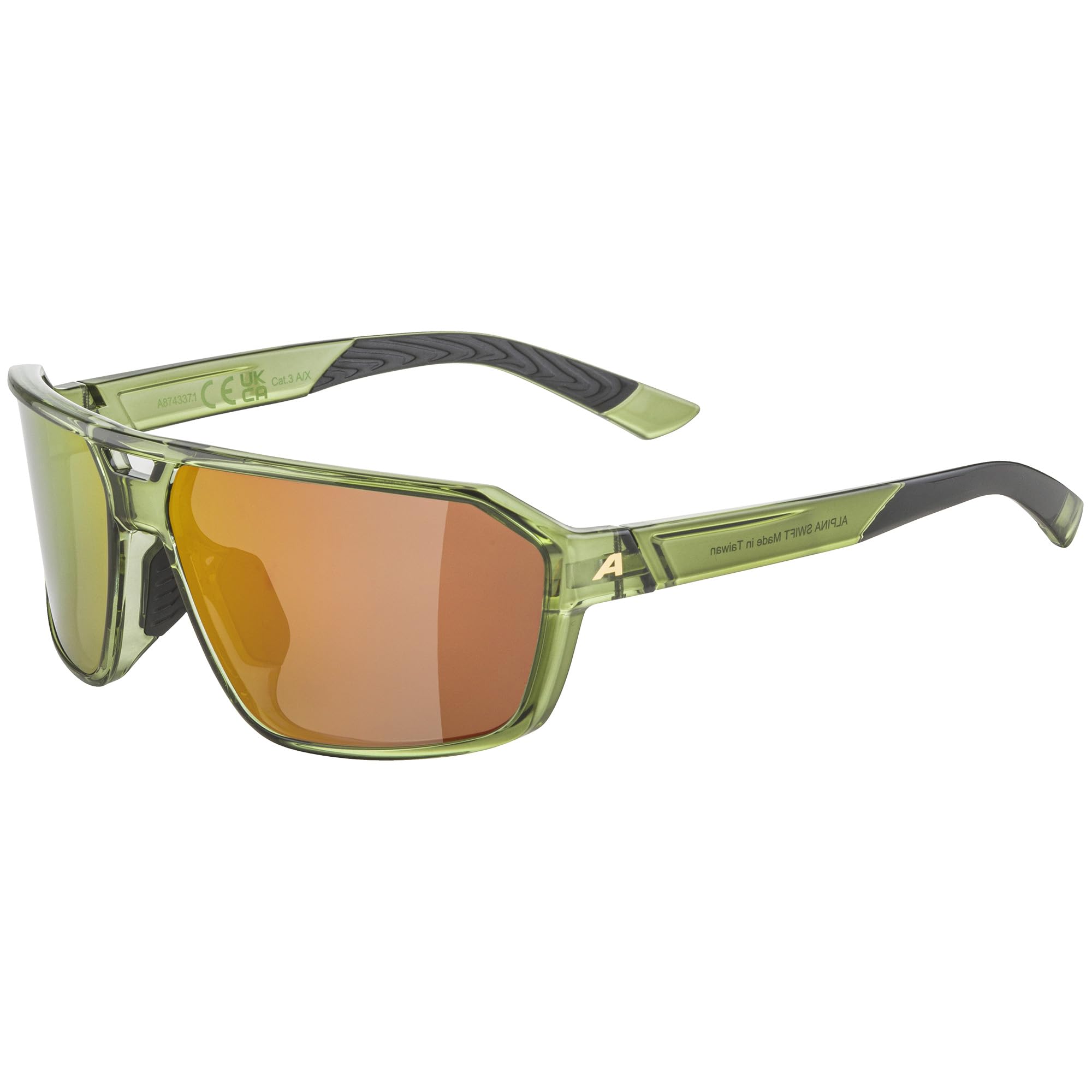 ALPINA Swift Occhiali da sole sportivi Unisex - Adulto (Pacco da 1)