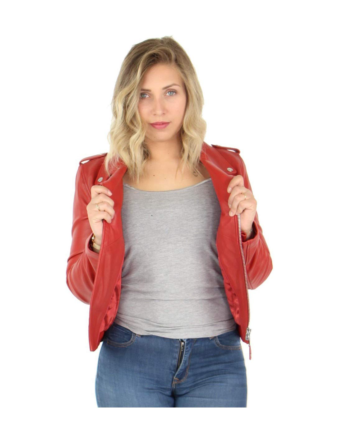Schott Nyc - LCW 1601D, Giacca da donna