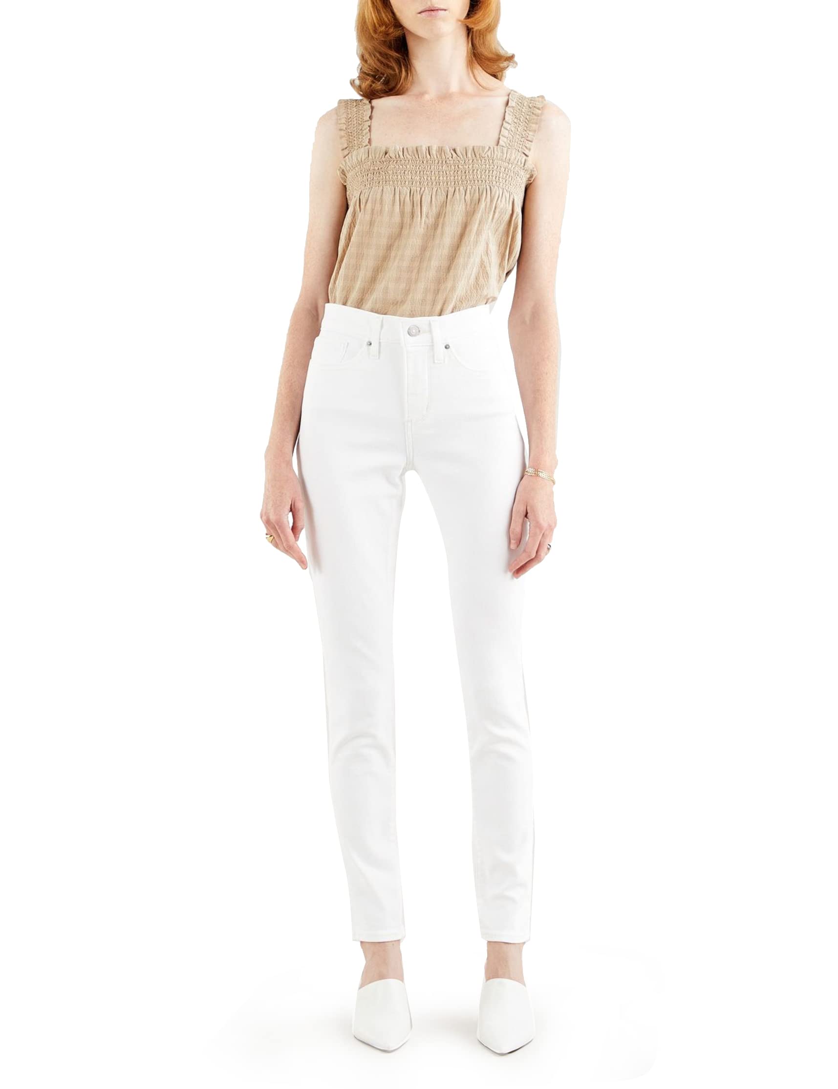 Levi's Damen 311 Shaping Skinny Jeans, Soft Clean White , 32W / 28L