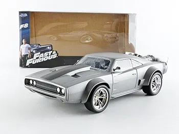Amazon.com: Jada Toys Fast & Furious 1:24 Dom's Ice Charger