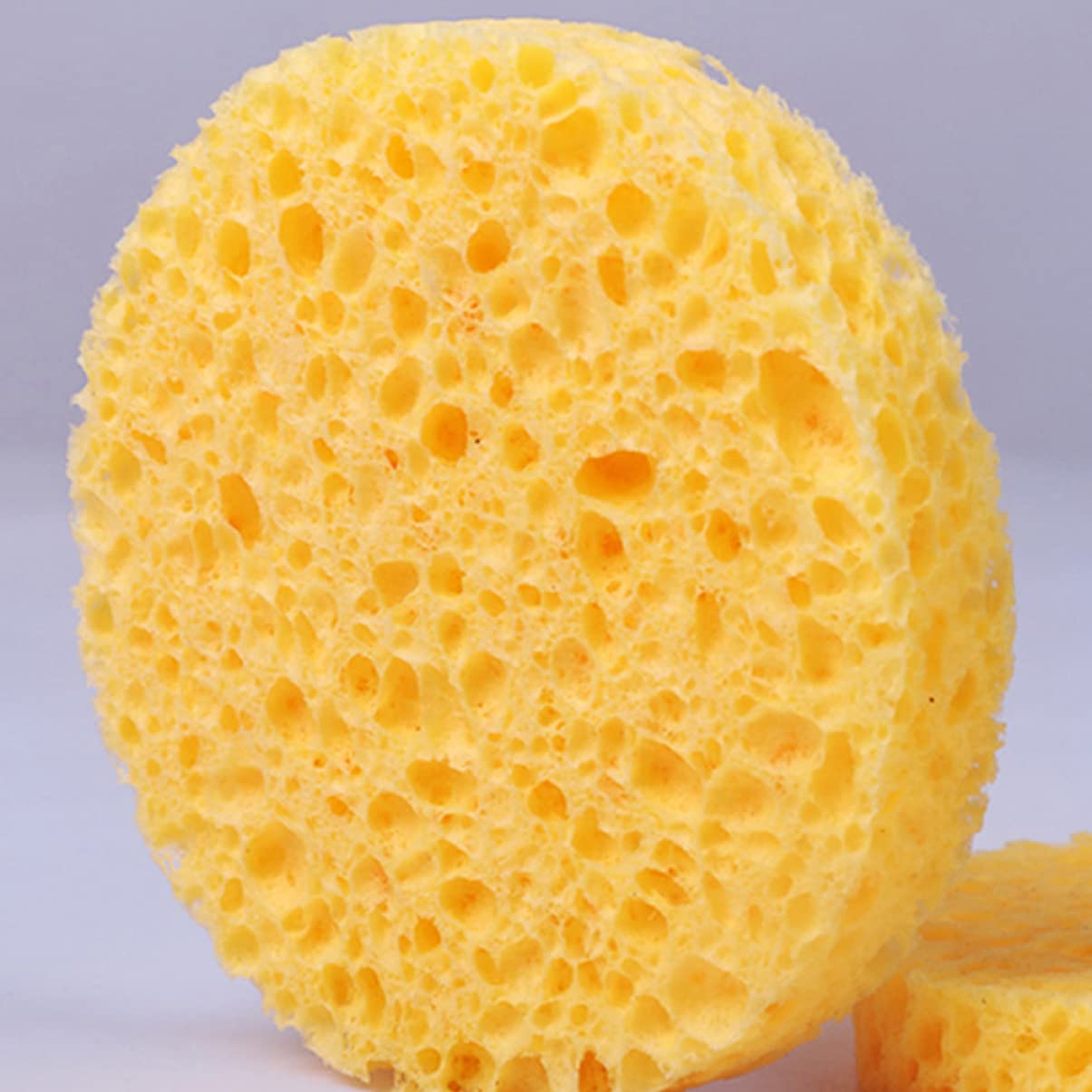 minkissy 60pezzi Spugne Per Makeup Cuscinetti Struccanti Cellulosa Puff Per Pulizia Viso Tonalità Morbidi e Sicuri Per La Per Rimozione Make-up e Detersione Quotidiana