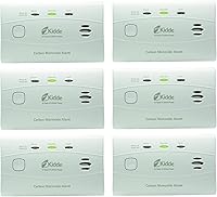 Vista 8 de Kidde Detector de Monóxido de Carbono con Batería de 10 Años, 3 LEDs, Indicador de Reemplazo, Botón de Prueba-Reinicio