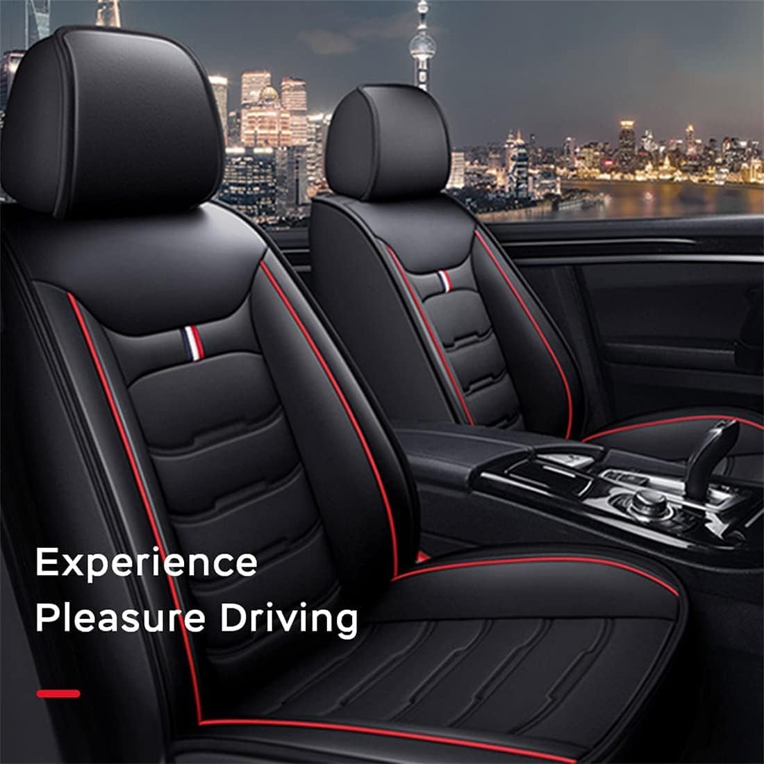 Auto Sitzbezüge Für VW Passat 2000-2024 - 9-teiliges Set Aus Atmungsaktivem Leder