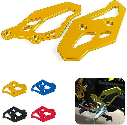 Miniatura 7 de Para Yamaha R3MT25MT03 2015-2018 2015-2018 para Yamaha R25 2013-2018 Accesorios de motocicleta CNC Reposapiés de aluminio Reposapiés Protector