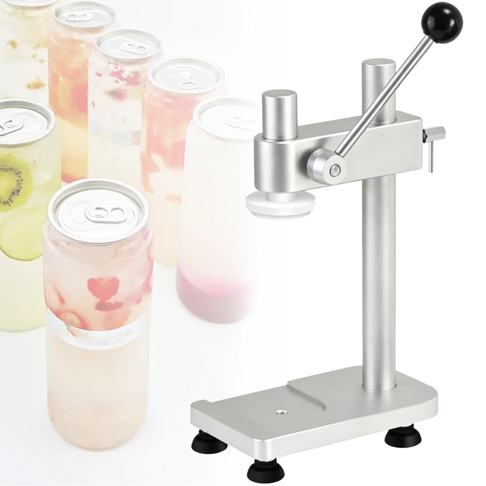 Máquina selladora manual de latas, para tarros de 55 mm de diámetro