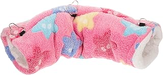 FUOYLOO Ninho De Túnel De Hamster Brinquedos Túnel De Furão Cama De Porquinho Da Índia Ouriço Suprimentos Cama De Chinchila Túneis De Esconderijo De Porquinho Da Índia Túneis De Hamster