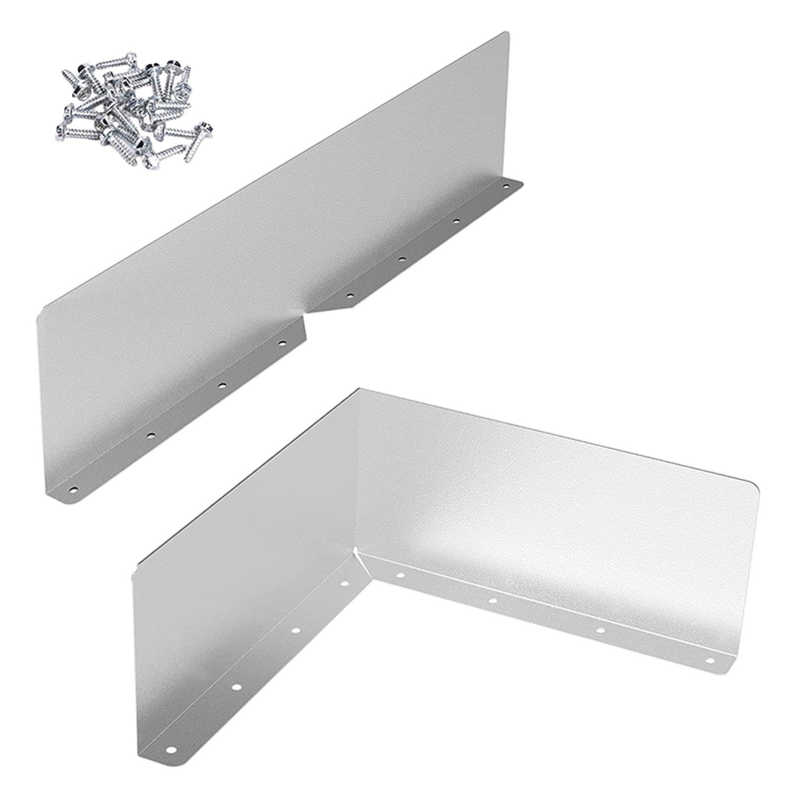 CLUB BOLLYWOOD® Gutter Valley Splash Guard Replaces Rain Gutter Valley Roofing Gutter Guards|Building & Hardware |Other Home Building & Hardware|Other Home Building & Hardware | 2 Supports