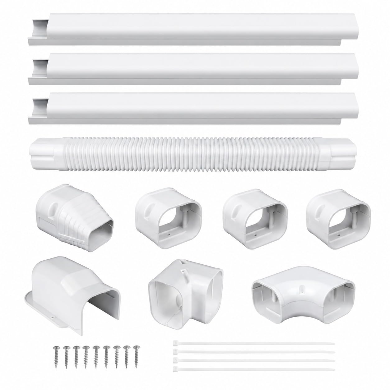 AC Line Cover Kit - Hide AC Pipes & Cables -1