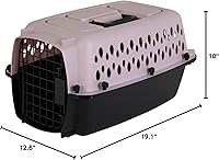 Vista 6 de petmate Fashion Vari Kennel, hasta 10lbs, Pearl Breeze/black