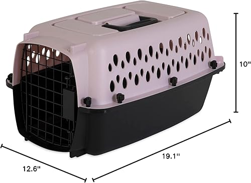 Miniatura 6 de petmate Fashion Vari Kennel, hasta 10lbs, Pearl Breezeblack