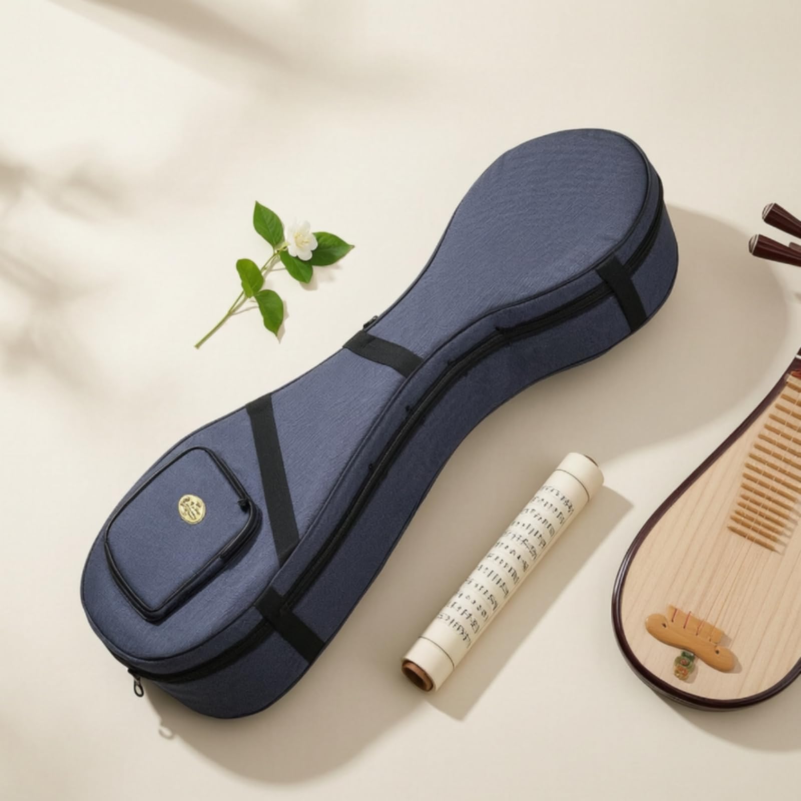 Tasche mit Außentasche strapazifähig Tasche wassabweisend Instrumententasche für Musik, Schül