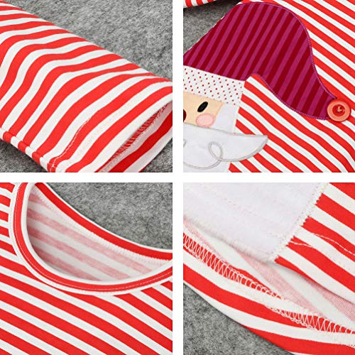 Amosfun Pijama de Natal para bebês de algodão e manga comprida, Picture 1, 4