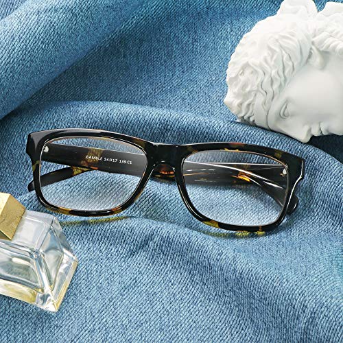 Image of VisionGlobal Blue Light Blocking Glasses for Women Men, Computer Reading, TV Glasses, Stylish Oval /Square Frame