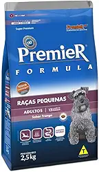 Ração Premier Fórmula para Cães Adultos de Raças Pequenas Sabor Frango, 2,5kg Premier Pet Raça Adulto,
