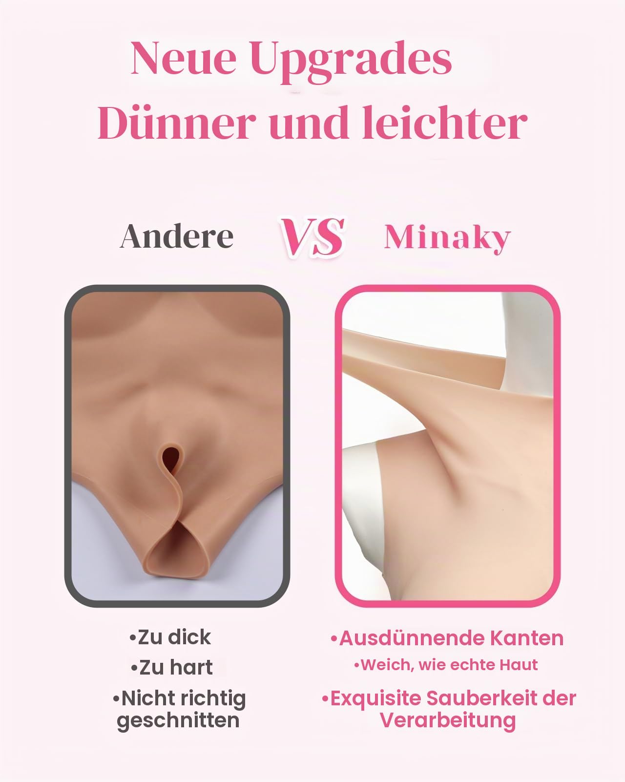 Minaky Silikon Brüste Brustformen, Crossdresser Brüste, Falsche Brüste, Realistisch Silikonbrustplatten für Cosplay, Transgender Prothese,G Cup,Elfenbein