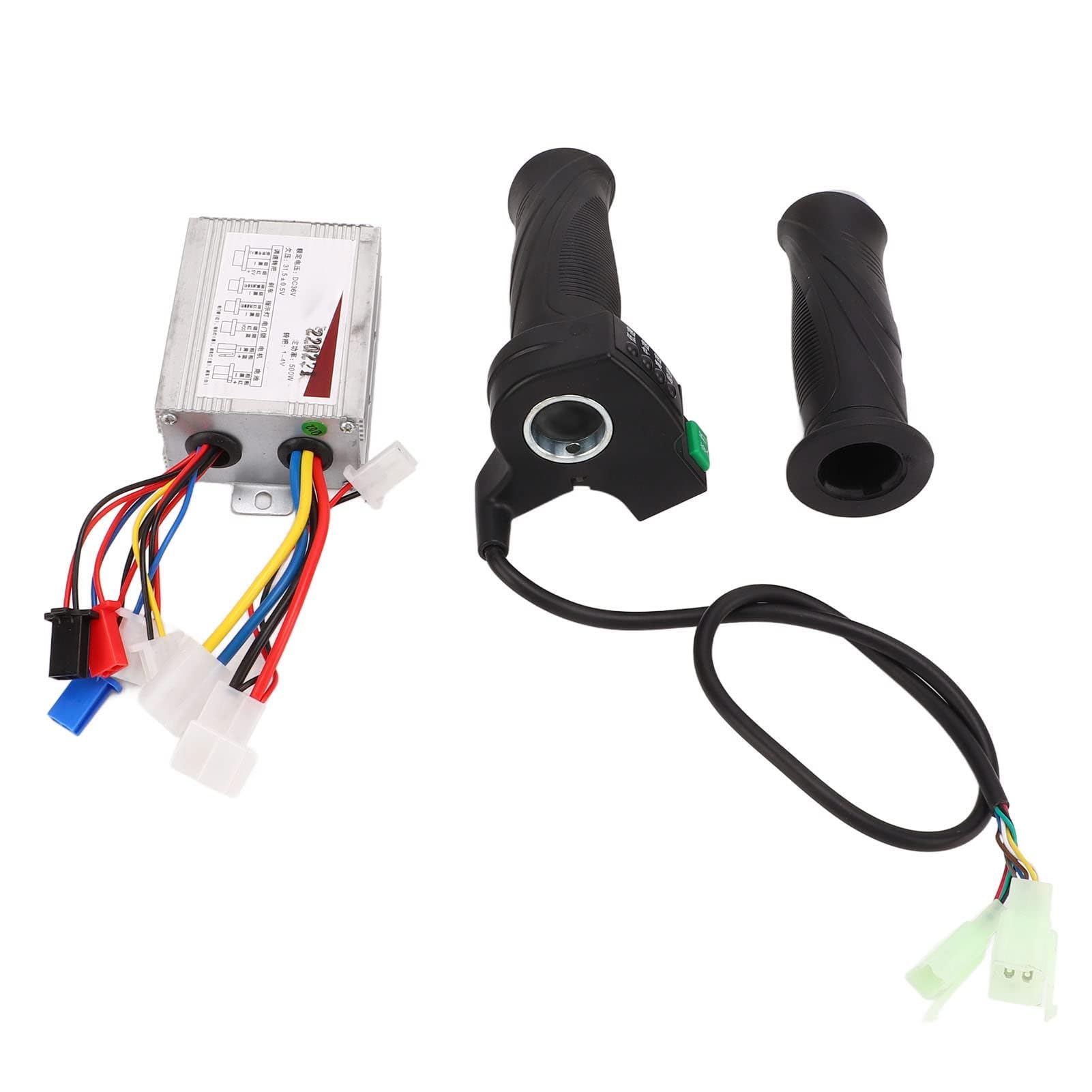 Alomejor Scooter Elettrico 36V 500W Controller Motore a Spazzole con Kit Maniglia Acceleratore Parte Sostitutiva