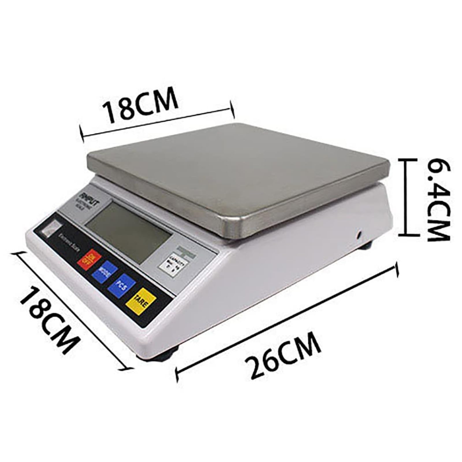 Balanza analítica digital Báscula de precisión para laboratorios Balanza electrónica analítica Báscula de joyería, Báscula superior de banco de conteo de piezas Pesaje de alimentos Báscula de cocina