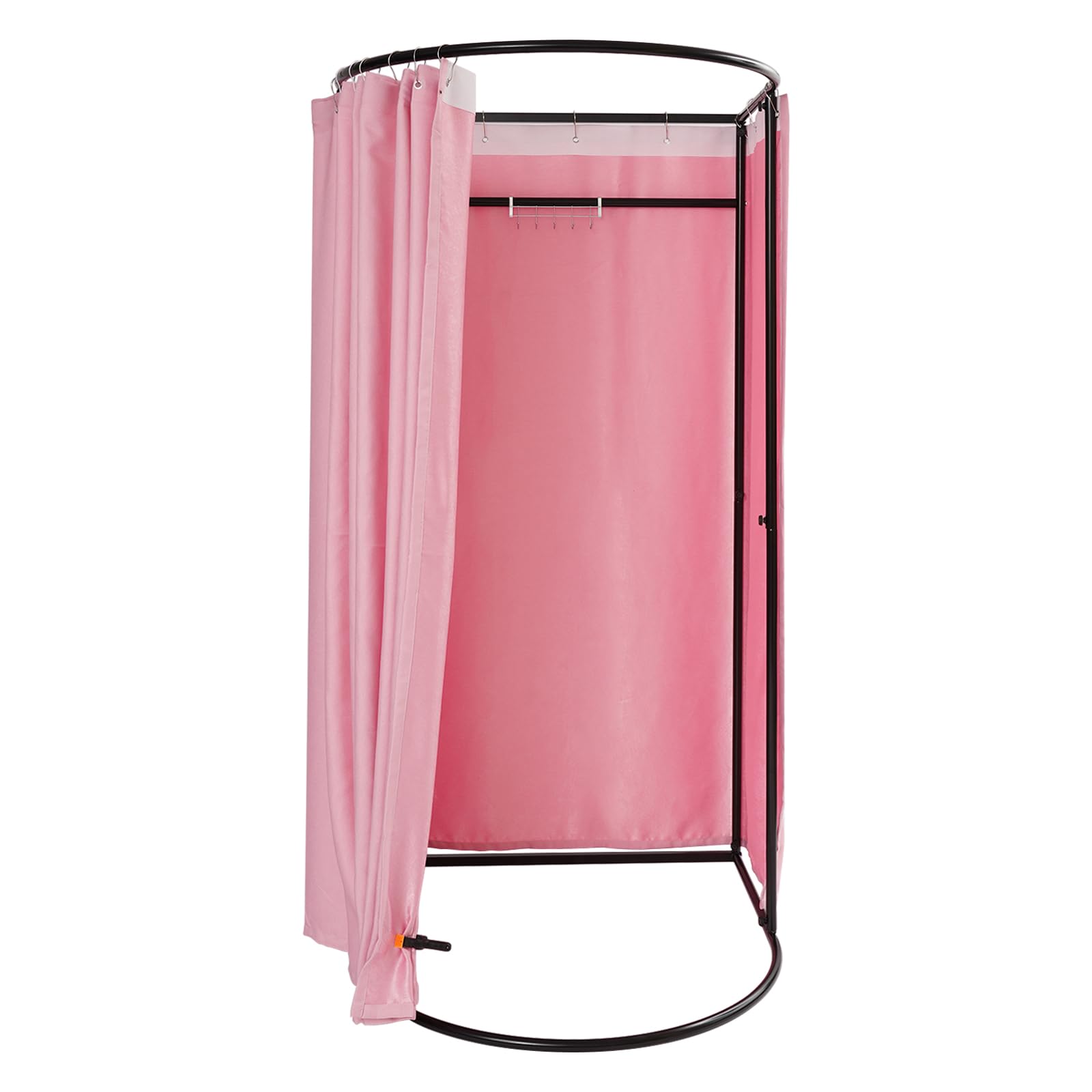 Sala di prova di abbigliamento rosa, spogliatoio, per centri commerciali, mostre, negozi di lavanderia, negozi di abbigliamento, 100 x 95 x 200 cm